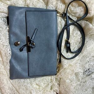 Chic Blue Women's Clutch